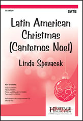 Latin American Christmas SATB choral sheet music cover